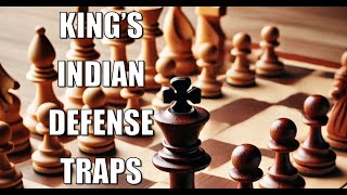 King’s Indian Defense Traps in Hindi [upl. by Eibbor]