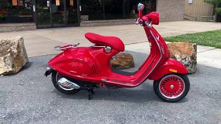 2018 Vespa 946Red 150 Walk Around [upl. by Ylas222]