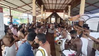 1403 Alappuzha Mullakkal Rajarajeshwari Temple Panjavadyam 2024 courtesy [upl. by Charity]