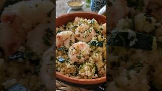 Cous cous con zucchine e gamberi [upl. by Betti]