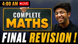 Class 10th Maths FINAL REVISION 🔥  Most Important Questions and Concepts  Shobhit Nirwan [upl. by Ichabod]