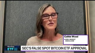 SEC Hack Wont Delay Bitcoin ETF Decision Wood Says [upl. by Neeliak]