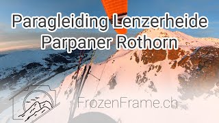 Paragliding Lenzerheide Parpaner Rothorn [upl. by Kendry]