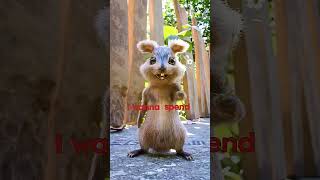 squirrel cute animals animation funny ytshorts shortsfeed shorts shortvideo [upl. by Anaujal]