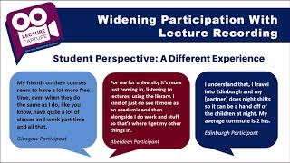 Widening Participation with Lecture Recording April Update [upl. by Adihsar]