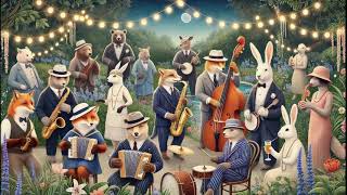 Garden Jazz 1920s Swing Under the Stars [upl. by Ahsekin]