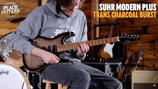 No TalkingJust Tones  Suhr Modern Plus Trans Charcoal Burst Maple [upl. by Naara]