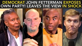 The View SCRAMBLES To SHUT HIM UP as John Fetterman EXPOSES Democrats [upl. by Norred486]