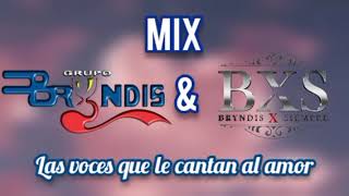 🎶MEGA MIX BRYNDIS Y BXS LAS VOCES QUE LE CANTAN AL AMOR 📀🎤🎤💜💙♥️🤍 [upl. by Sabian]