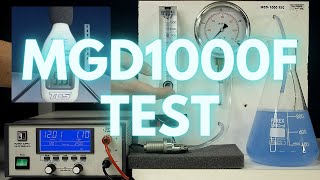 MGD1000F Performance Test  Microgear pump  TCS Micropumps [upl. by Nevets331]