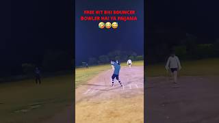 BOUNCER Ball only BOUNCER Ball🥶  Not All Bowlers Can Bowl Bouncer Balls😞 cricket shots shorts [upl. by Euqinom516]