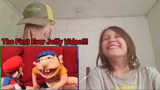 Jeffys First Video  SML Movie Mario The Babysitter Reaction [upl. by Eudora]