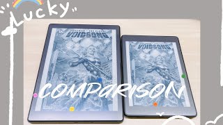 Comparison  Meebook P78 Pro and P10 Pro  Comic Manga  Ebooks  Ebook Reader [upl. by Shakti]