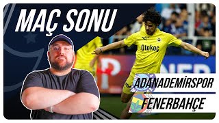 Adana Demirspor  Fenerbahçe  Maç Sonu Değerlendirmesi [upl. by Ahsiliw]