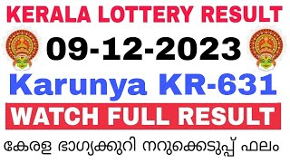 Kerala Lottery Result Today  Kerala Lottery Result Today Karunya KR631 3PM 09112023 bhagyakuri [upl. by Opiak]