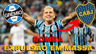 BOMBA JOGADORES EXPULSOS 💣  NOTÍCIAS DO GRÊMIO HOJE [upl. by Rumery]