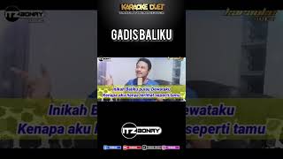 Gadis Baliku Karaoke Duet Dangdut dangdut coversong smule karaoke [upl. by Lecia]