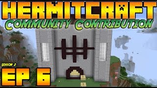 Minecraft Hermitcraft Vanilla  S2E6  Community Contribution [upl. by Elvin868]