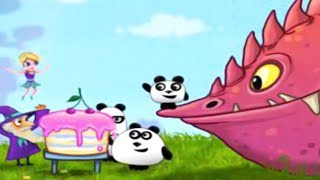 New 3 Panda Story  Fantasy Dragon Rescue  Kids Play and Puzzles Rescue Baby Pandas Adventure Games [upl. by Suillenroc]