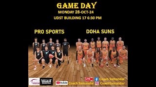 HIGHLIGHTS PRO SPORTS VS DOHA SUNS GAME [upl. by Geller]