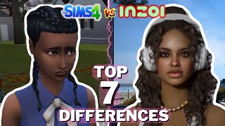 inZOI vs The Sims 4  Top 7 Differences [upl. by Mose]