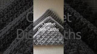 Crochet Dish Cloths Using Lion Brand 247 Cotton crocheting crochetdishcloths [upl. by Yssis132]