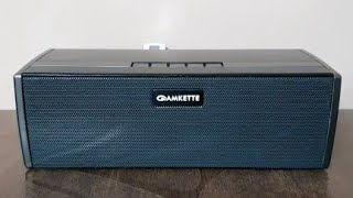 Amkette Boomer FX Bass Boosted  Portable BT Speaker  Use Headset For Best Audio Experience [upl. by Nylodnarb669]