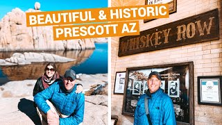 Things to do in PRESCOTT ARIZONA  Whiskey Row Thumb Butte Watson Lake amp MORE [upl. by Amis309]