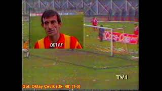 Malatyaspor 3  1 Galatasaray 198788 15Hafta [upl. by Oiliruam512]