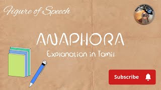 AnaphoraFigure of SpeechExplanation in tamil [upl. by O'Shee]