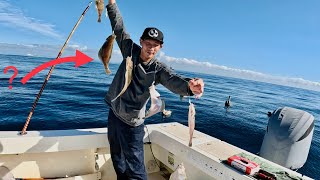 Winter fishing Southern California targeting sand dabs [upl. by Kannan]