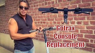 Gotrax electric scooter Error E3 Console Replacement Tutorial [upl. by Rosenstein]