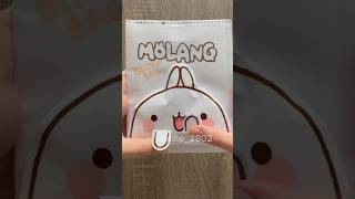 Molang blind bag 🐰 molang blindbag paperdiy [upl. by Earl]