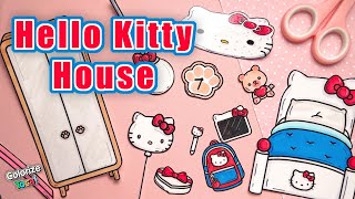 Hello Kitty Toca Boca House tocaboca paperdoll [upl. by Garrick752]