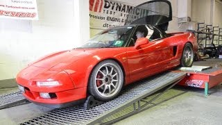 Honda NSX dyno [upl. by Malachy812]