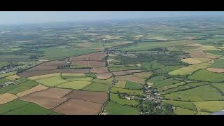 Ryanair take off Newquay cornwall [upl. by Fancie]