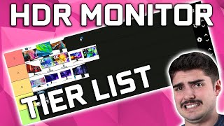 HDR Monitor Tier List  4K OLED amp Mini LED Q3 2023 [upl. by Odlavso]