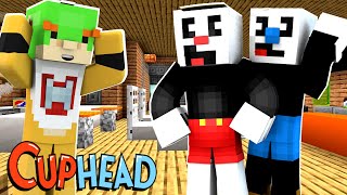 Minecraft Fun House  CUPHEAD AND MUGMAN ARE IN DANGER 13 [upl. by Gratia]