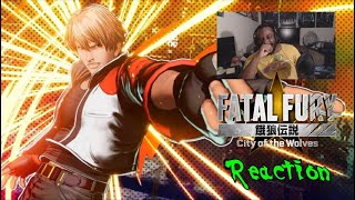 TheDarkAce REACTS Fatal Fury City of the Wolves Announcement amp Characters Trailer [upl. by Behlau124]