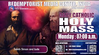 Catholic Holy Mass  Saints Simon and Jude 28th October 2024  Monday [upl. by Neffets]