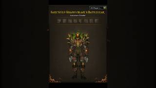 Sanctified Shadowblades Battlegear 25 PlayerHeroic  Night Elf Rogue [upl. by Eilrebmik341]