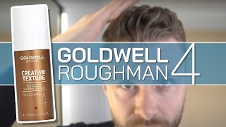 Goldwell Roughman 4 Matte Cream Paste  Review  Test ● Haarstyling Produkttest [upl. by Leigh]