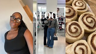 VLOGWEEKLY FOODSHOPNANDOS DATEMAKING VIRL MampS CINNAMON BUNS [upl. by Svetlana]