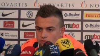 fcbchVideo der Medienkonfernz mit Xherdan Shaqiri [upl. by Radack]