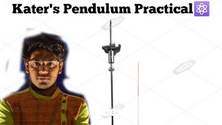 Katers Pendulum Practical By Pallab Sir⚛️ experiment science physics practical [upl. by Atinuaj]