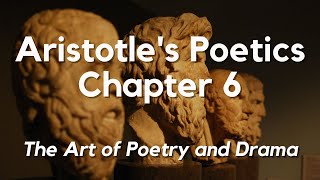 Poetics by Aristotle Chapter 6 English Audiobook Text on Screen Greek Drama and Poetry Explained [upl. by Eutnoj103]