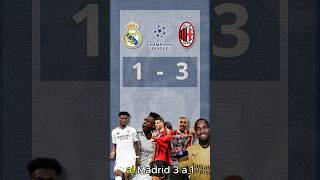 Real Madrid 1  3 Milán [upl. by Ayaros77]