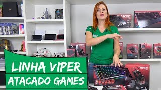 Linha Viper na Atacado Games no Paraguai [upl. by Nick]