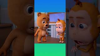 Boo Boo Song  3D Animation Rhymes amp Songs For Children shorts 3d song kids [upl. by Naginarb]