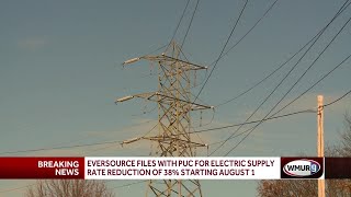 Eversource Unitil file for significant electricity rate reductions [upl. by Noraed]